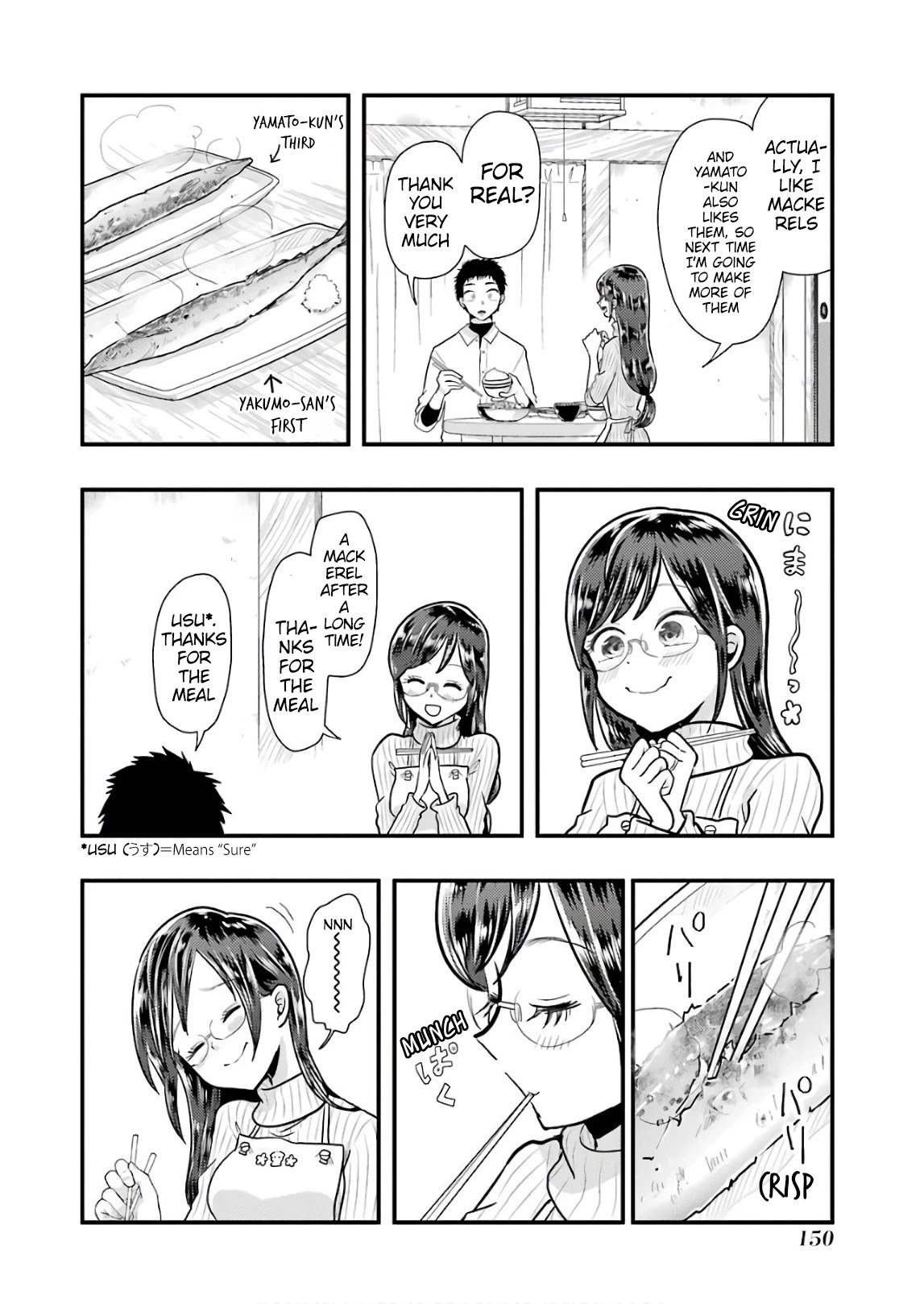 Yakumo-san wa Edzuke ga Shitai. Chapter 57 page 14 - Chapter 57: YOU LIKE MACKERELS RATHER THAN THIRD HELPINGS?