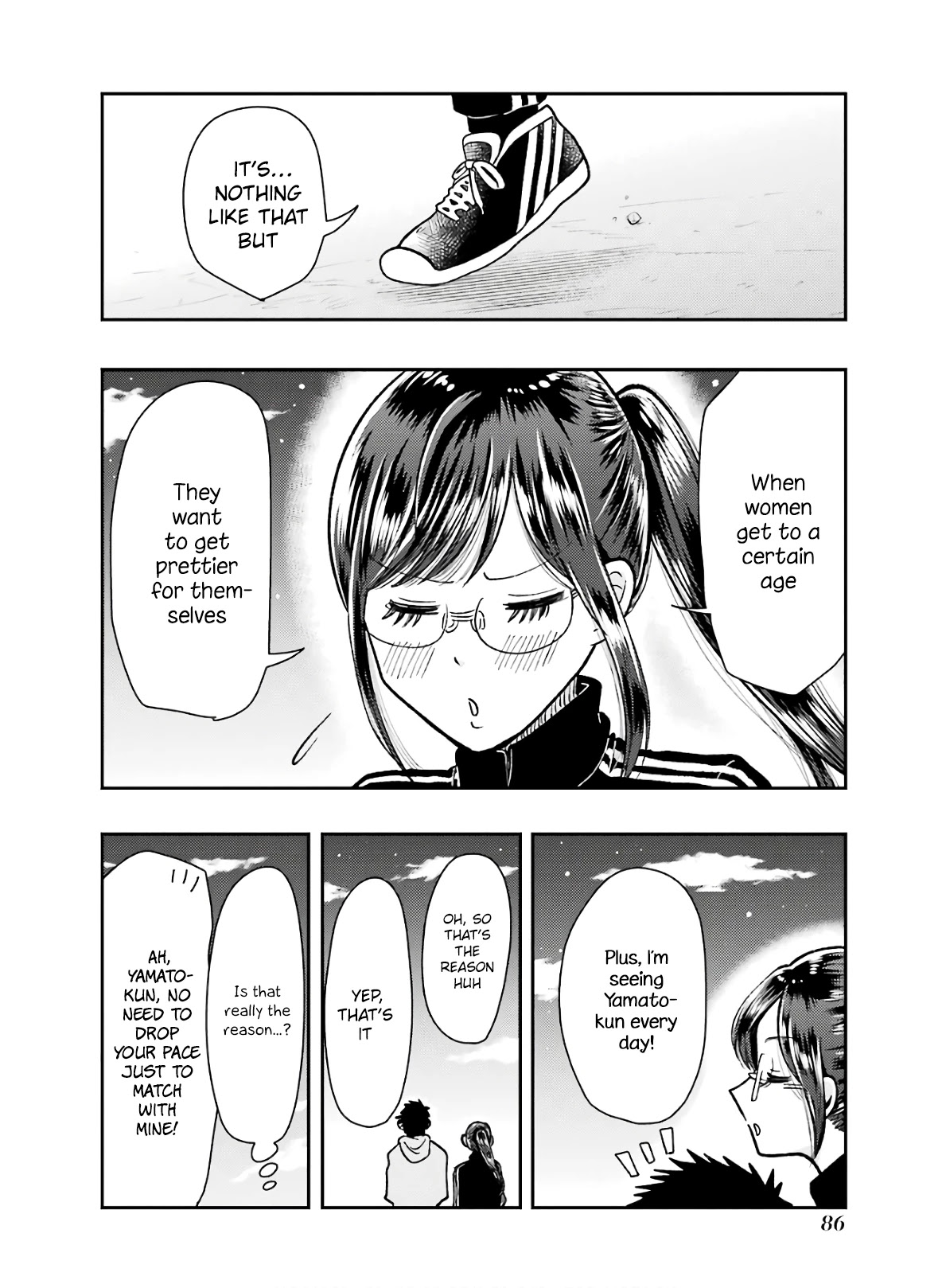 Yakumo-san wa Edzuke ga Shitai. Chapter 61 page 14 - Chapter 61: Because It Gets Dark Faster