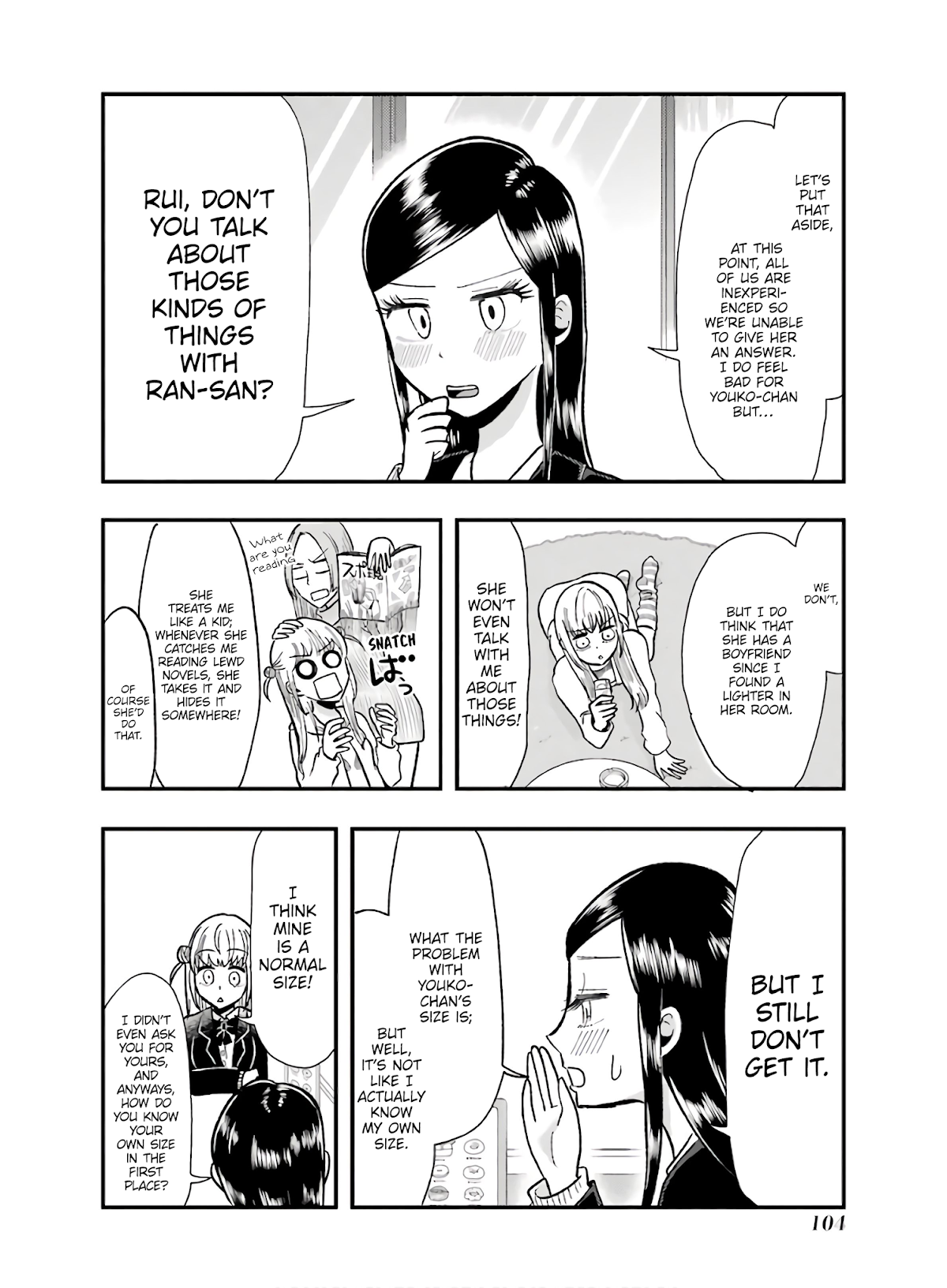 Yakumo-san wa Edzuke ga Shitai. Chapter 62 page 8 - Chapter 62: The Bigger The Better?!