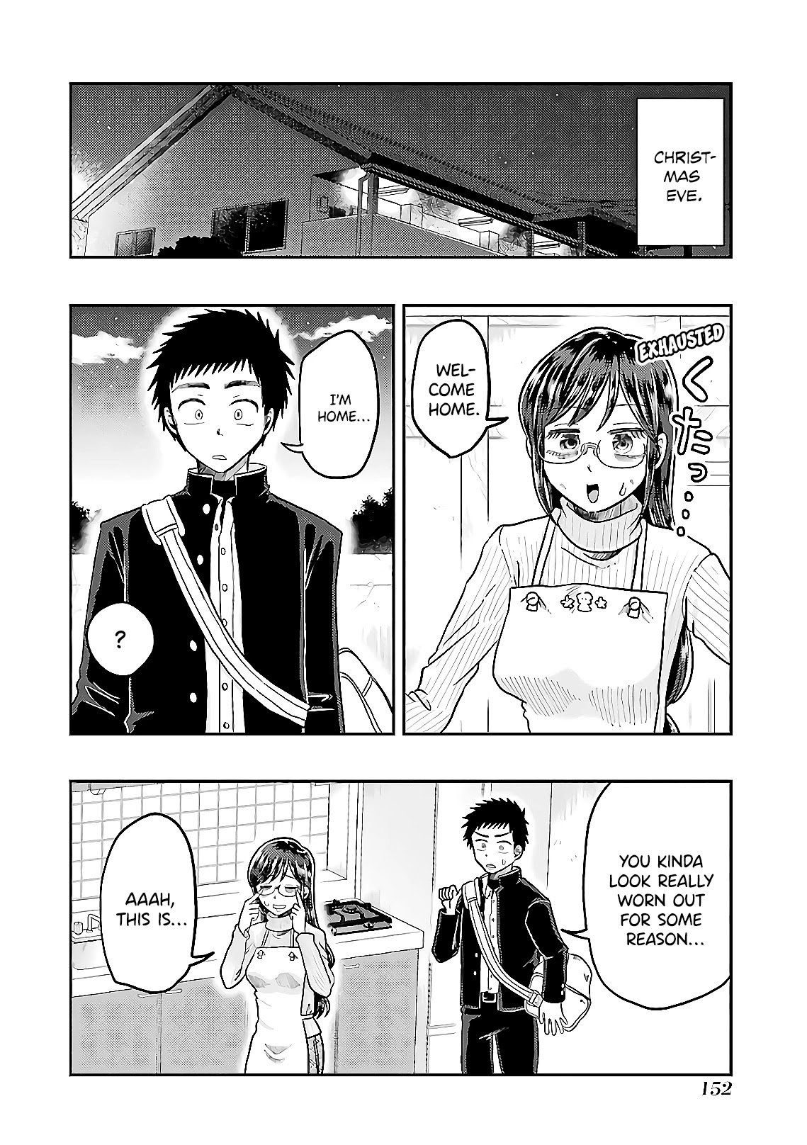 Yakumo-san wa Edzuke ga Shitai. Chapter 64 page 12 - Chapter 64: Santa Claus Cooks At Night