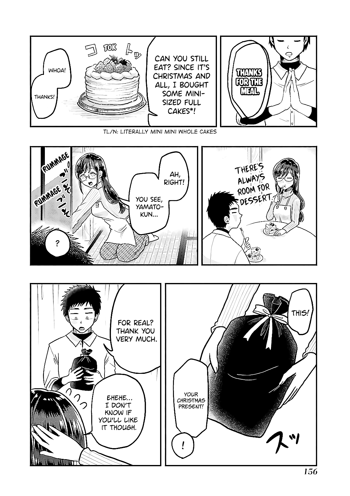Yakumo-san wa Edzuke ga Shitai. Chapter 64 page 16 - Chapter 64: Santa Claus Cooks At Night