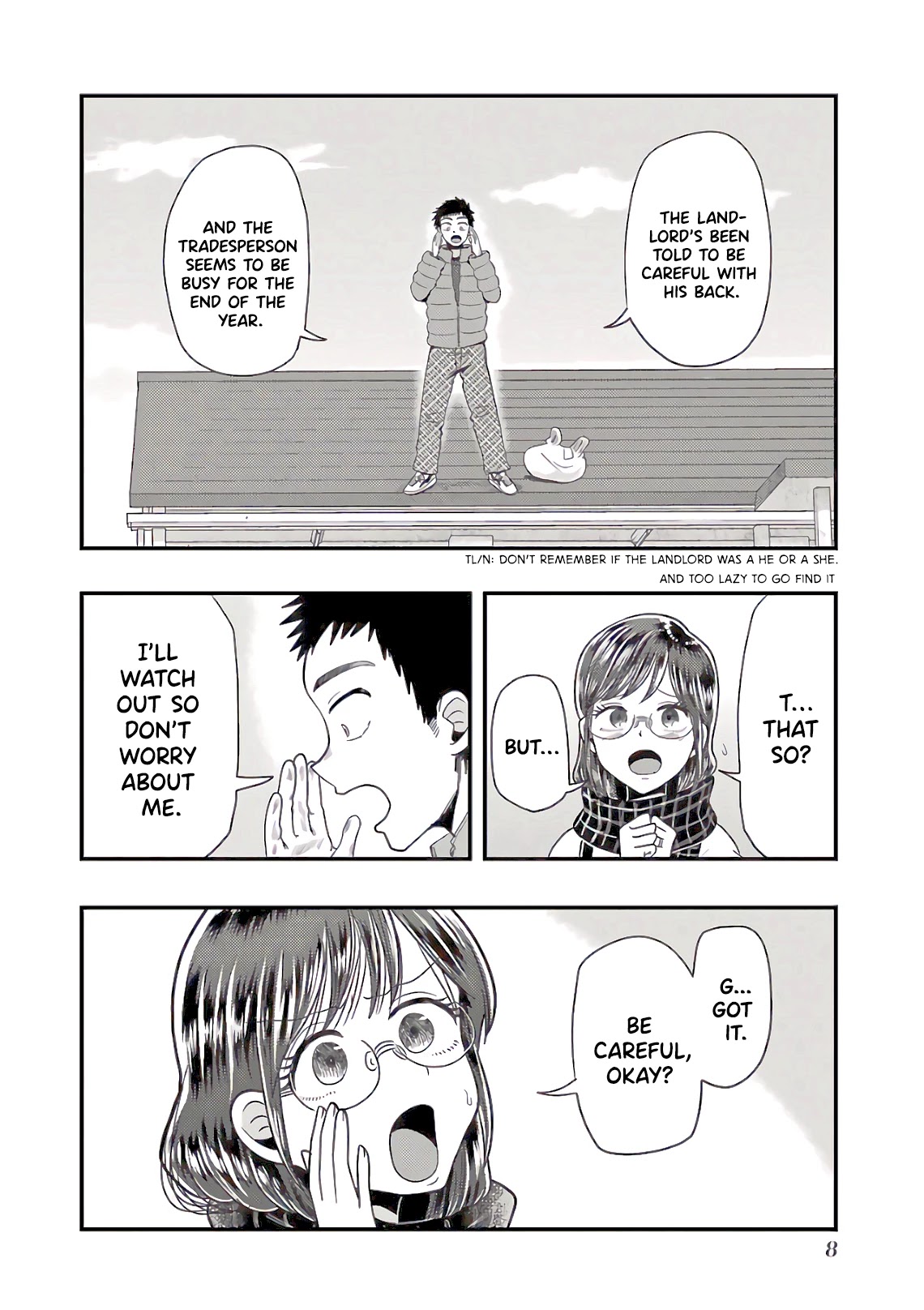 Yakumo-san wa Edzuke ga Shitai. Chapter 65 page 9 - Chapter 65: End Of The Year, Osouji