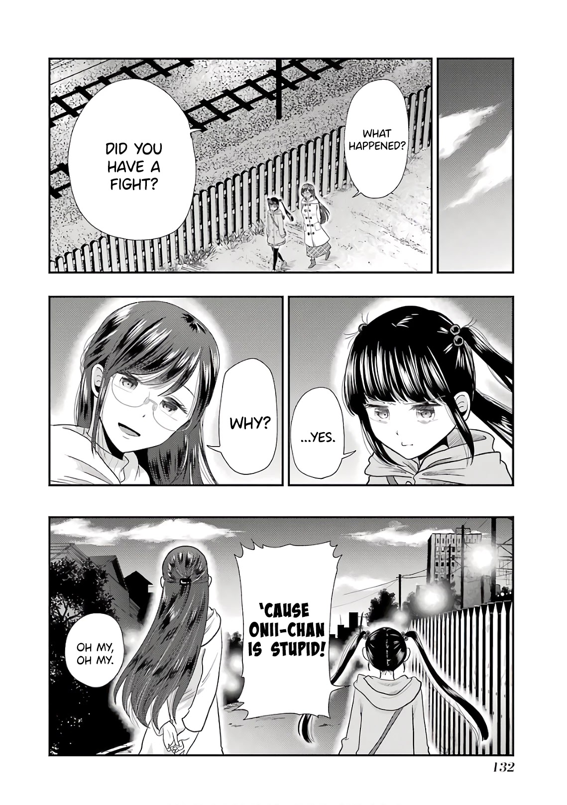 Yakumo-san wa Edzuke ga Shitai. Chapter 70 page 16 - Chapter 70: The Fight You’ve Had Today