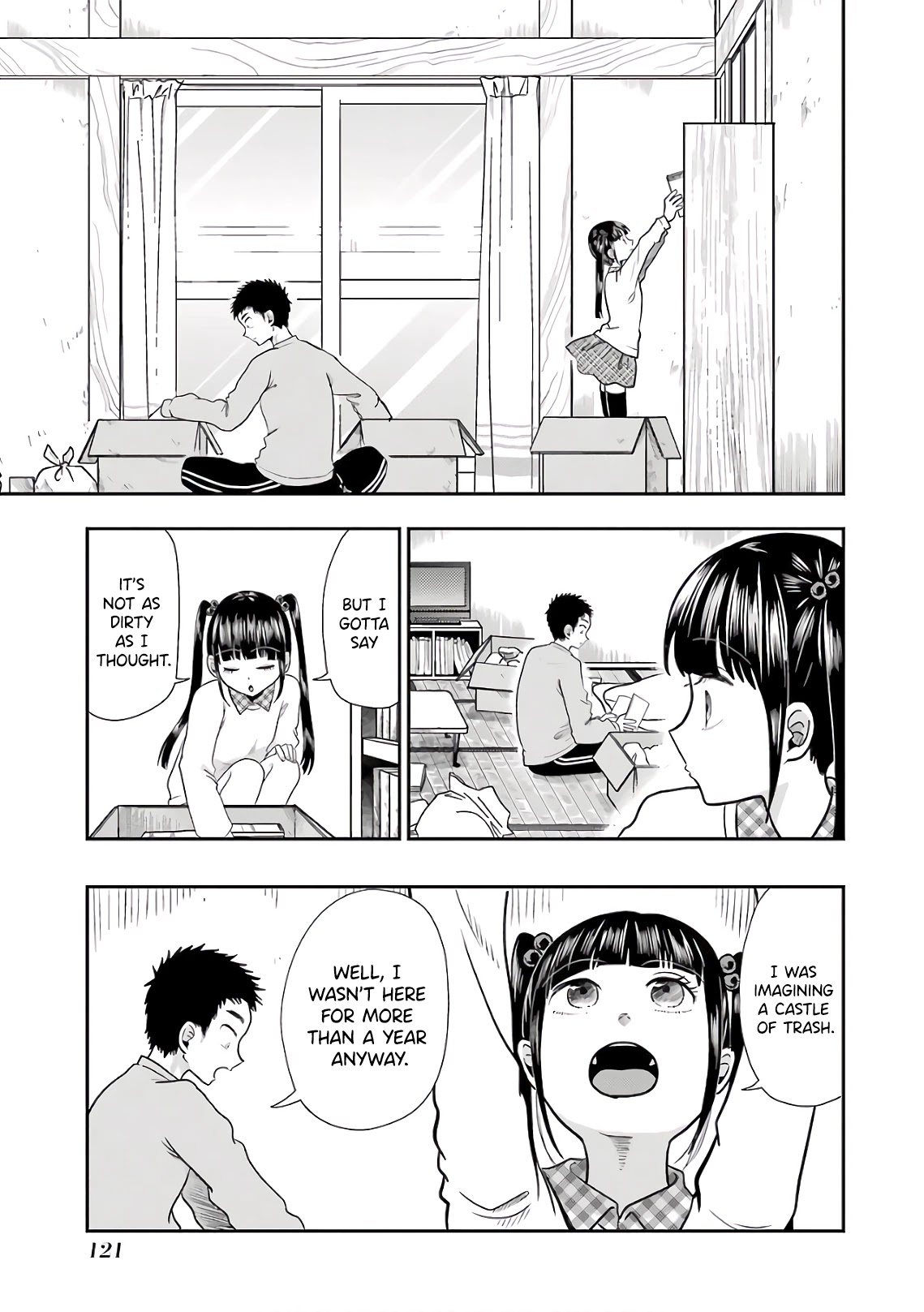 Yakumo-san wa Edzuke ga Shitai. Chapter 70 page 5 - Chapter 70: The Fight You’ve Had Today
