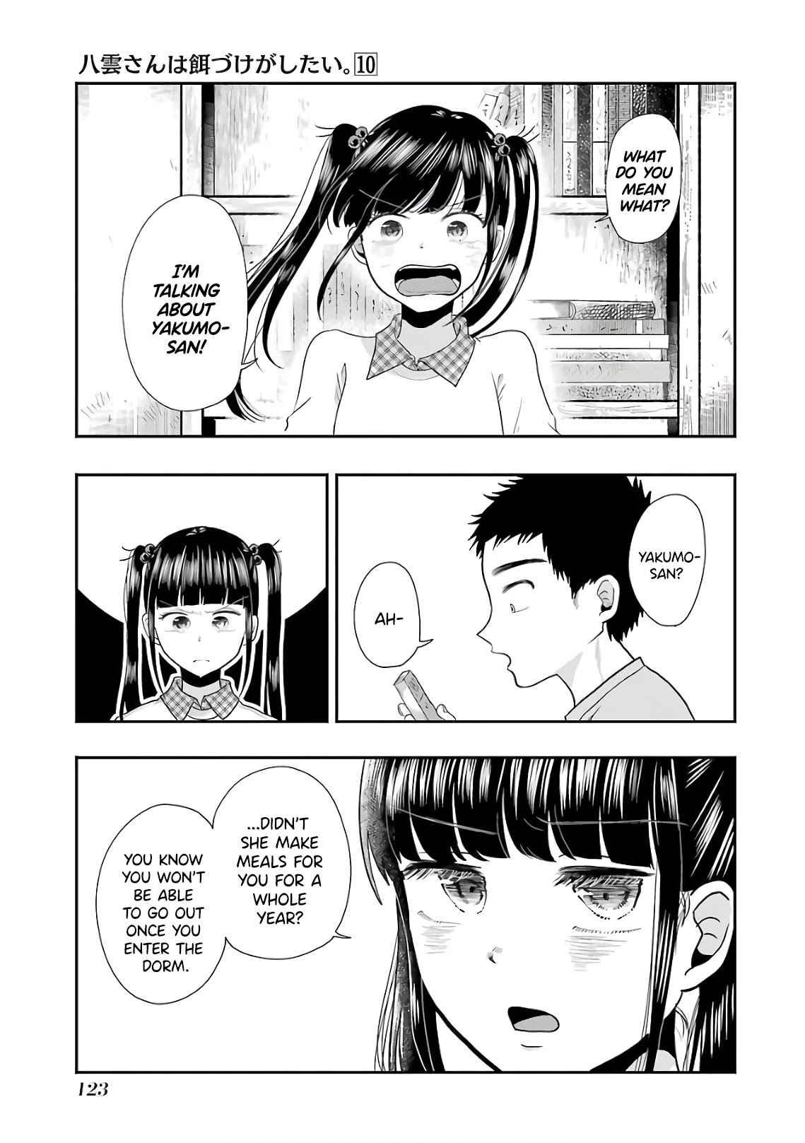 Yakumo-san wa Edzuke ga Shitai. Chapter 70 page 7 - Chapter 70: The Fight You’ve Had Today