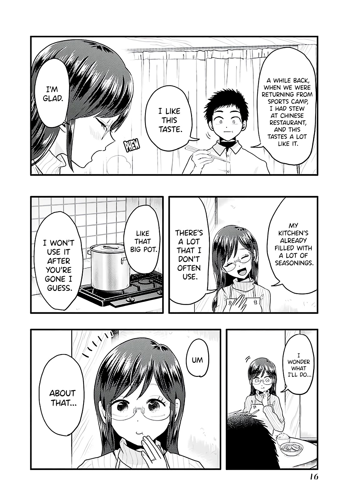Yakumo-san wa Edzuke ga Shitai. Chapter 72 page 18 - Chapter 72: Hesitation