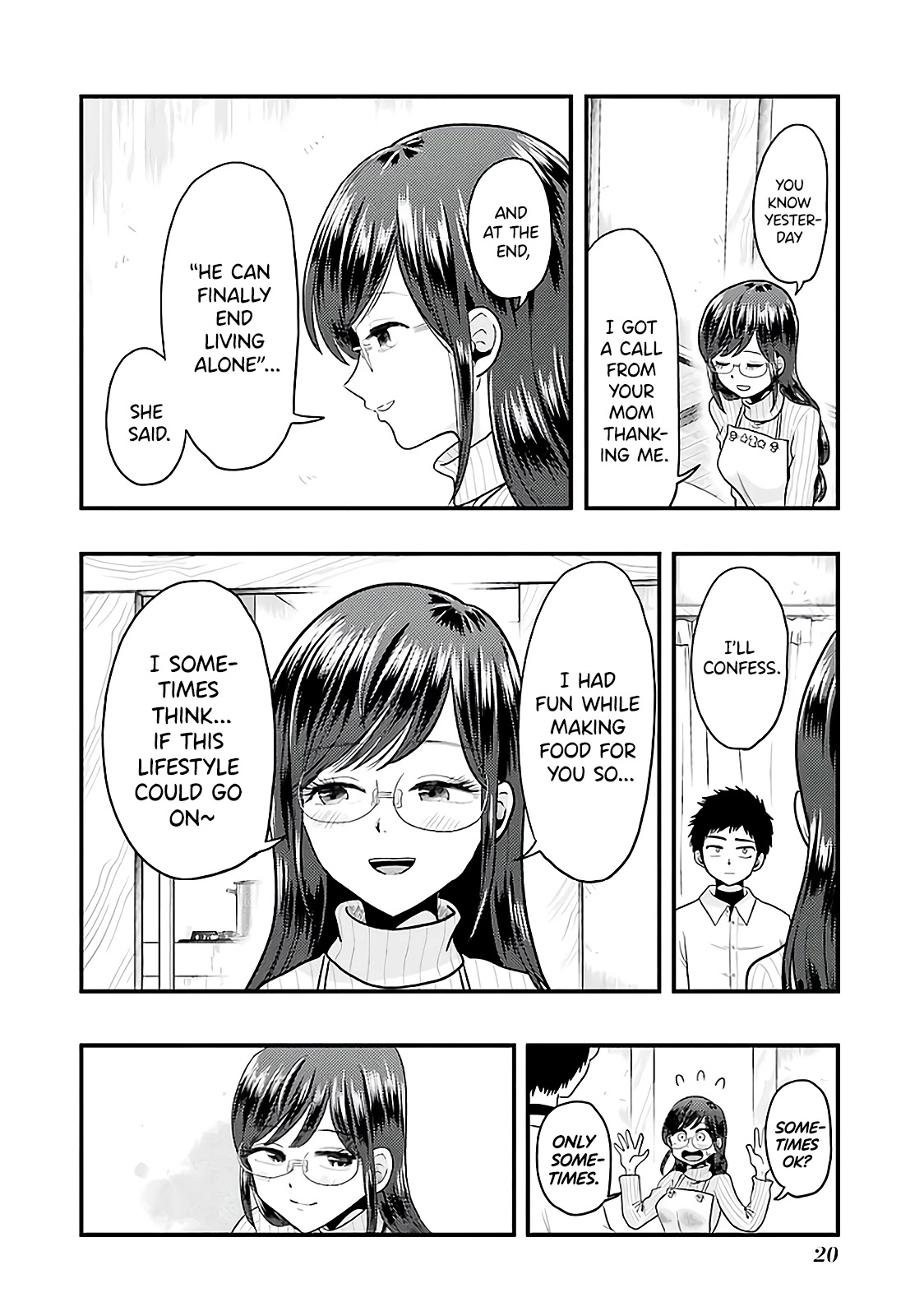 Yakumo-san wa Edzuke ga Shitai. Chapter 72 page 22 - Chapter 72: Hesitation