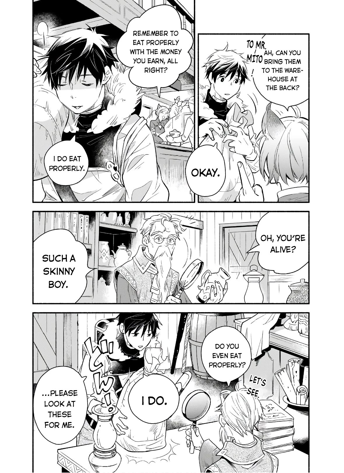 Yakusai no Moushigo to Seijo no Meikyuu Chapter 1 page 19 - Chapter 1