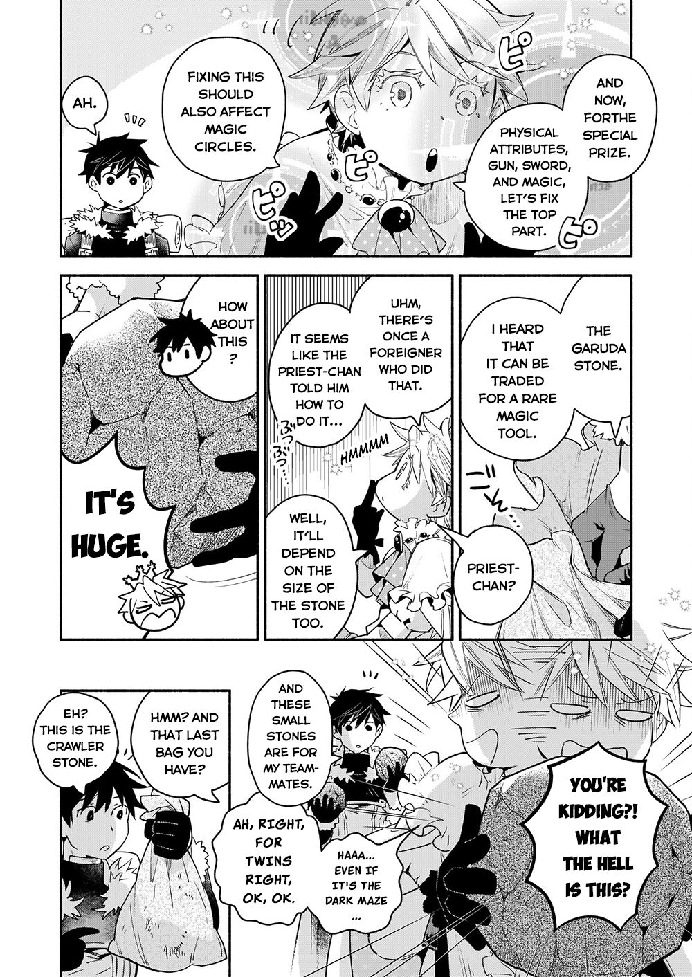 Yakusai no Moushigo to Seijo no Meikyuu Chapter 11 page 13 - Chapter 11
