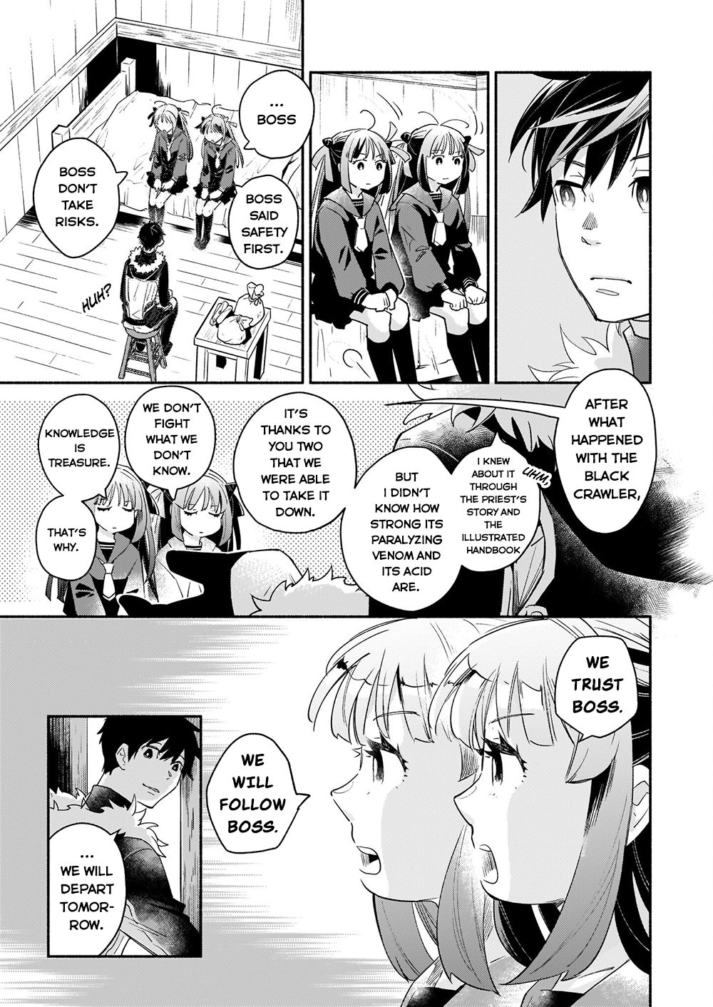 Yakusai no Moushigo to Seijo no Meikyuu Chapter 11 page 6 - Chapter 11