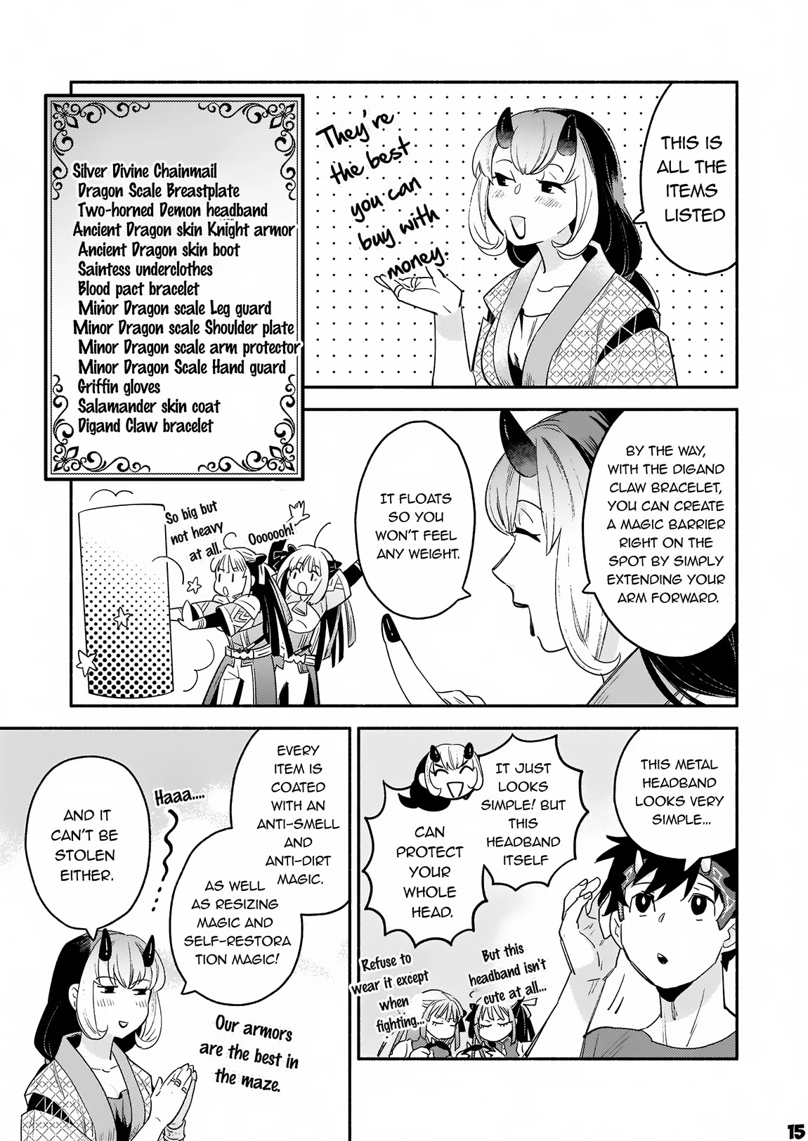 Yakusai no Moushigo to Seijo no Meikyuu Chapter 13 page 16 - Chapter 13