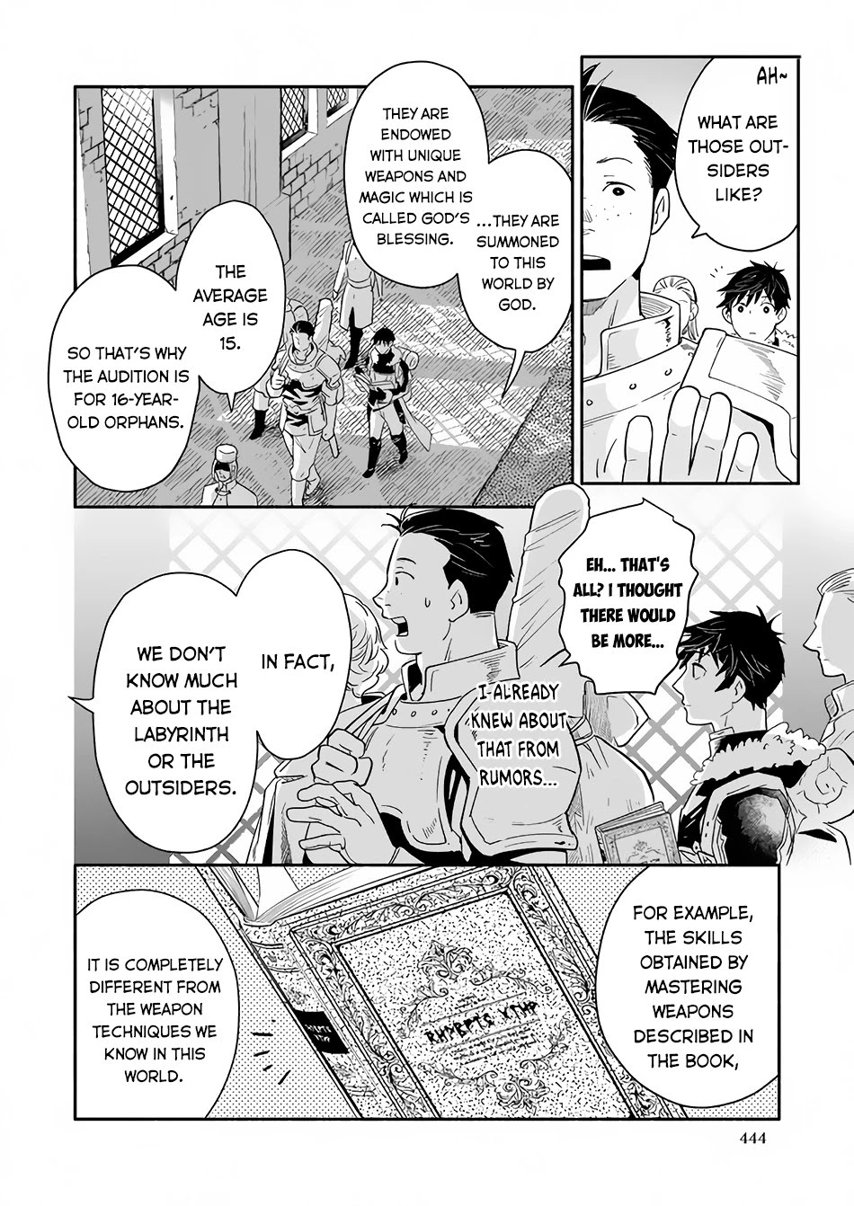 Yakusai no Moushigo to Seijo no Meikyuu Chapter 2 page 9 - Chapter 2