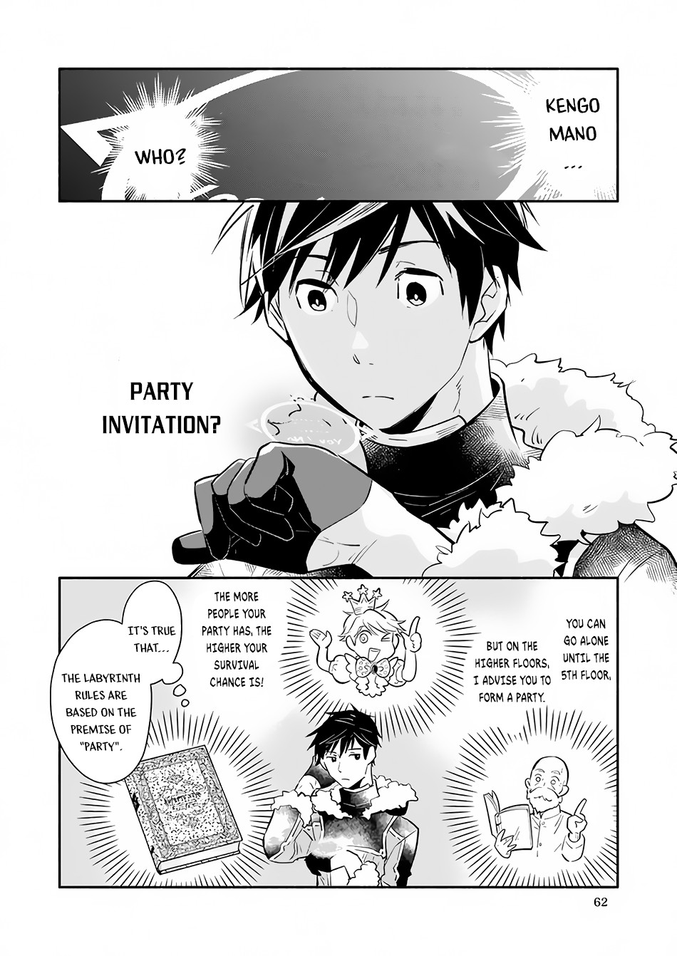 Yakusai no Moushigo to Seijo no Meikyuu Chapter 6 page 3 - Chapter 6