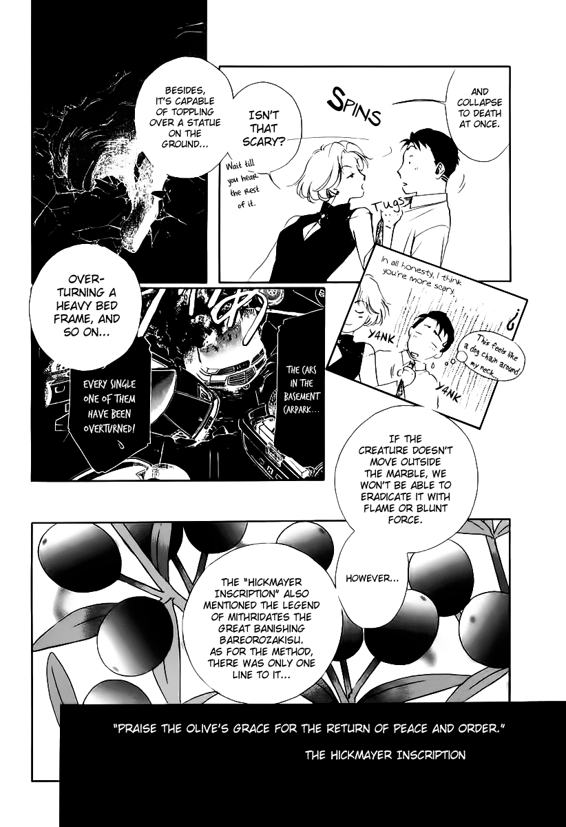 Yakushiji Ryouko no Kaiki Jikenbo Chapter 4.2 page 25 - Chapter 4 v2 : Mysterious Shadow In The Marble