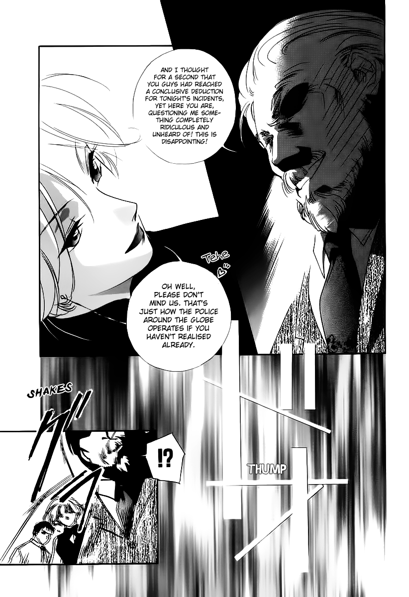 Yakushiji Ryouko no Kaiki Jikenbo Chapter 4.2 page 34 - Chapter 4 v2 : Mysterious Shadow In The Marble