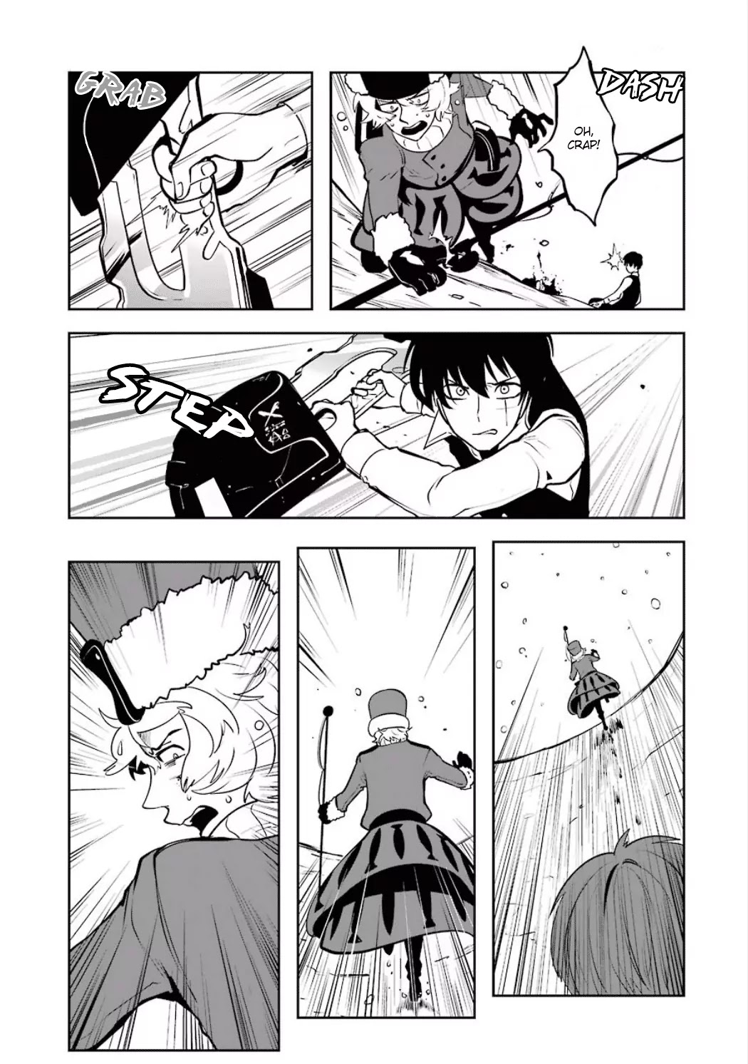 Yakushoku Distpiari - Gesellshaft Blue Chapter 10 page 11 - Chapter 10: A Night of Conflict - The Origin of Duty