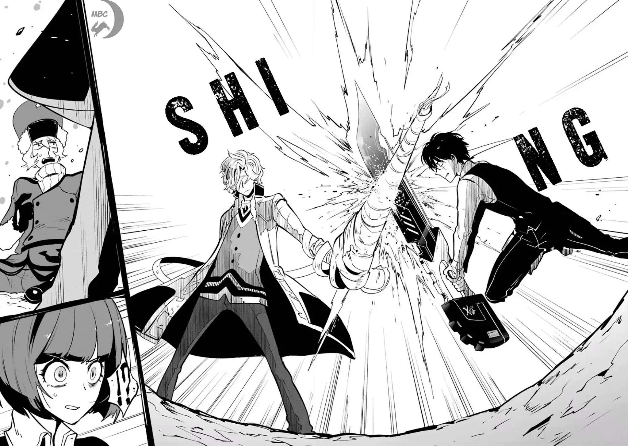 Yakushoku Distpiari - Gesellshaft Blue Chapter 10 page 12 - Chapter 10: A Night of Conflict - The Origin of Duty