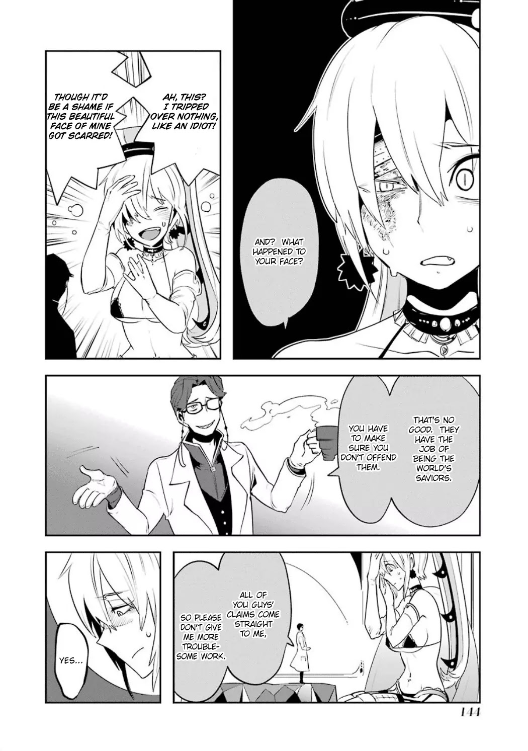 Yakushoku Distpiari - Gesellshaft Blue Chapter 12 page 14 - Chapter 12: A Gathering of Antagonists