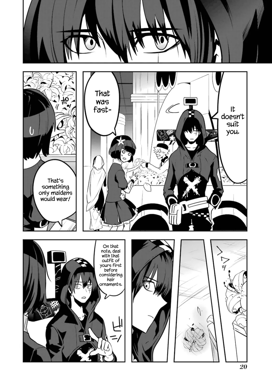Yakushoku Distpiari - Gesellshaft Blue Chapter 15 page 22 - Chapter 15: Sickly Girl