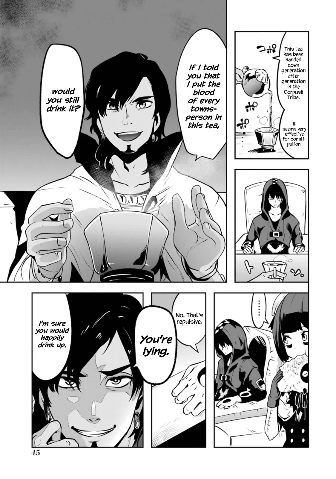 Yakushoku Distpiari - Gesellshaft Blue Chapter 16 page 17 - Chapter 16: Drink the Peace
