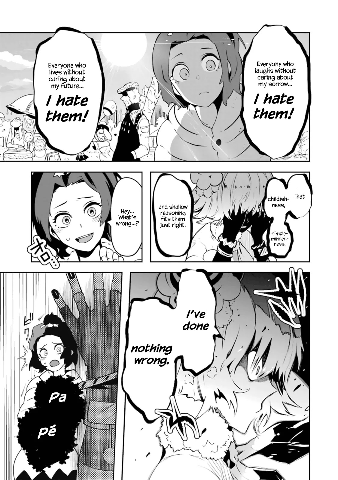 Yakushoku Distpiari - Gesellshaft Blue Chapter 17 page 11 - Chapter 17: Pessimist Armilladina