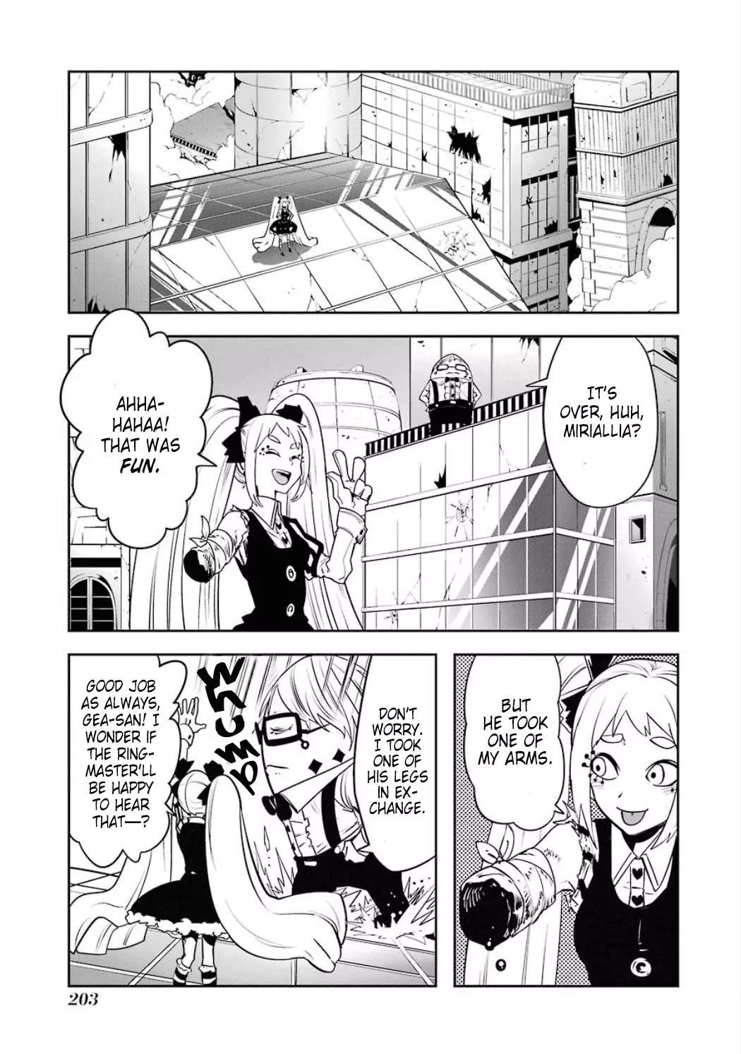 Yakushoku Distpiari - Gesellshaft Blue Chapter 23 page 21 - Chapter 23: Insincere Man