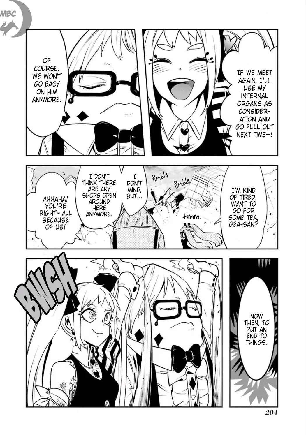 Yakushoku Distpiari - Gesellshaft Blue Chapter 23 page 22 - Chapter 23: Insincere Man