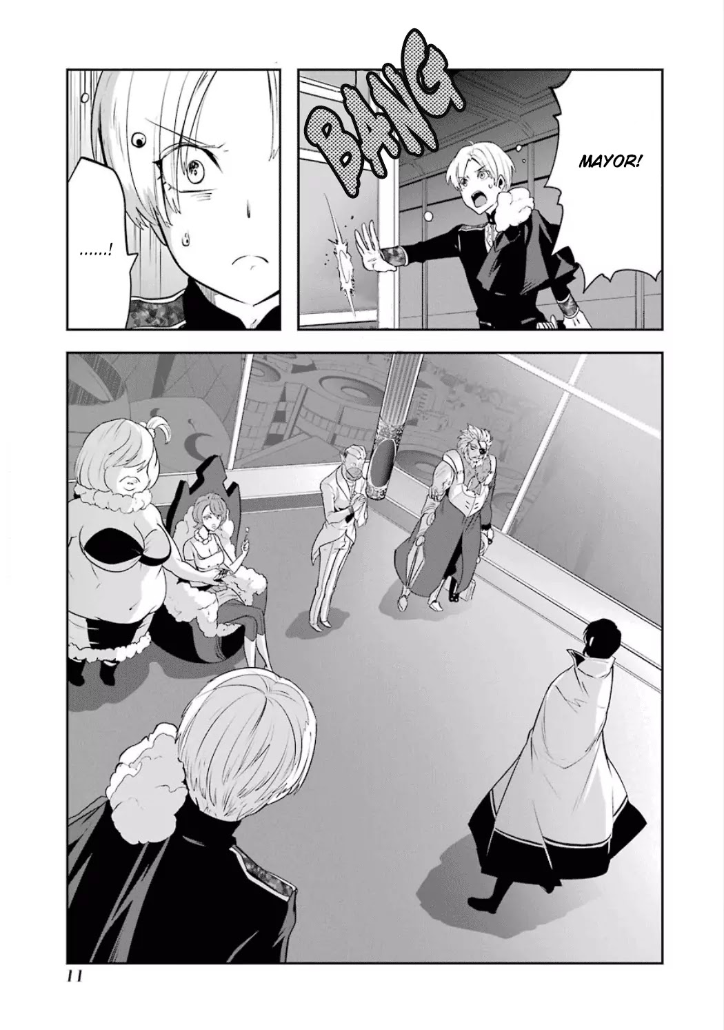 Yakushoku Distpiari - Gesellshaft Blue Chapter 24 page 15 - Chapter 24: Information, Steel Frames, Fastidiousness, and Decoration