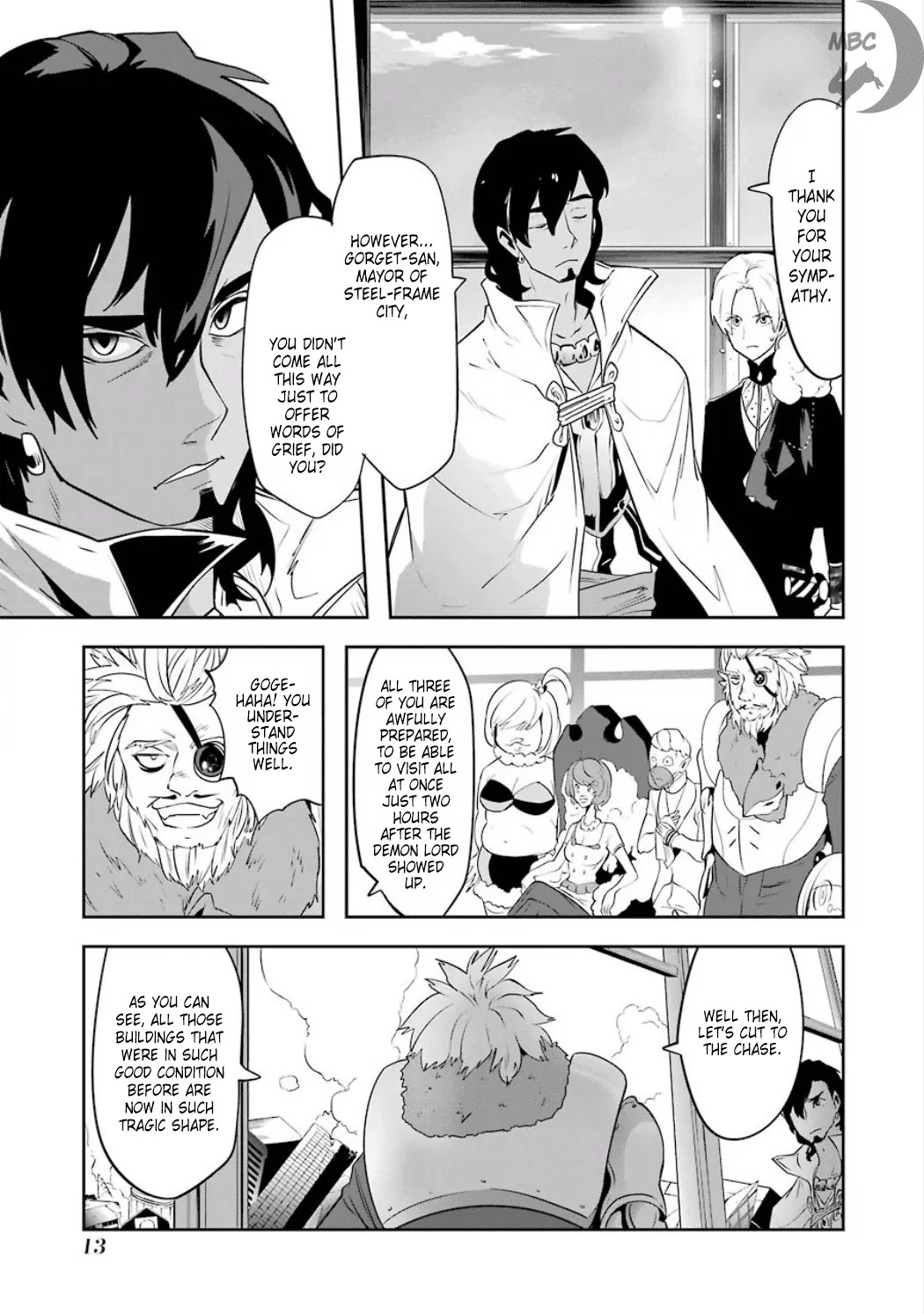Yakushoku Distpiari - Gesellshaft Blue Chapter 24 page 17 - Chapter 24: Information, Steel Frames, Fastidiousness, and Decoration