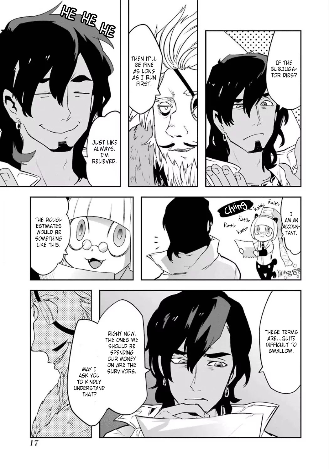 Yakushoku Distpiari - Gesellshaft Blue Chapter 24 page 21 - Chapter 24: Information, Steel Frames, Fastidiousness, and Decoration