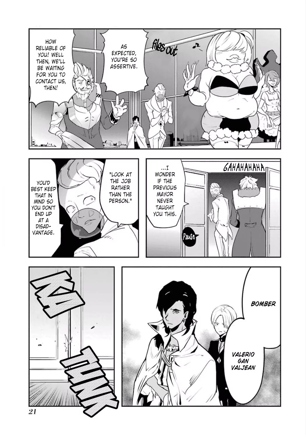 Yakushoku Distpiari - Gesellshaft Blue Chapter 24 page 25 - Chapter 24: Information, Steel Frames, Fastidiousness, and Decoration