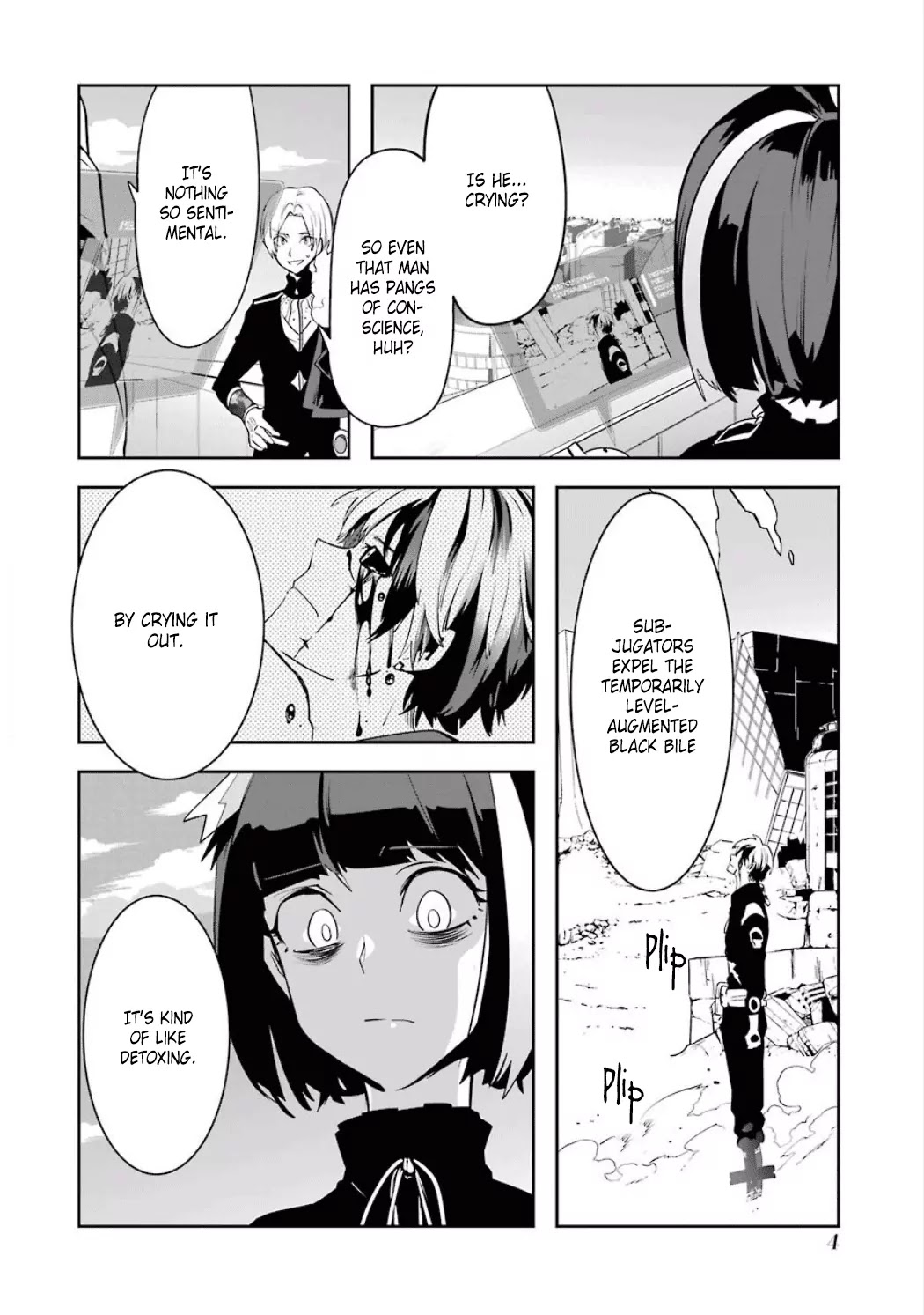 Yakushoku Distpiari - Gesellshaft Blue Chapter 24 page 8 - Chapter 24: Information, Steel Frames, Fastidiousness, and Decoration