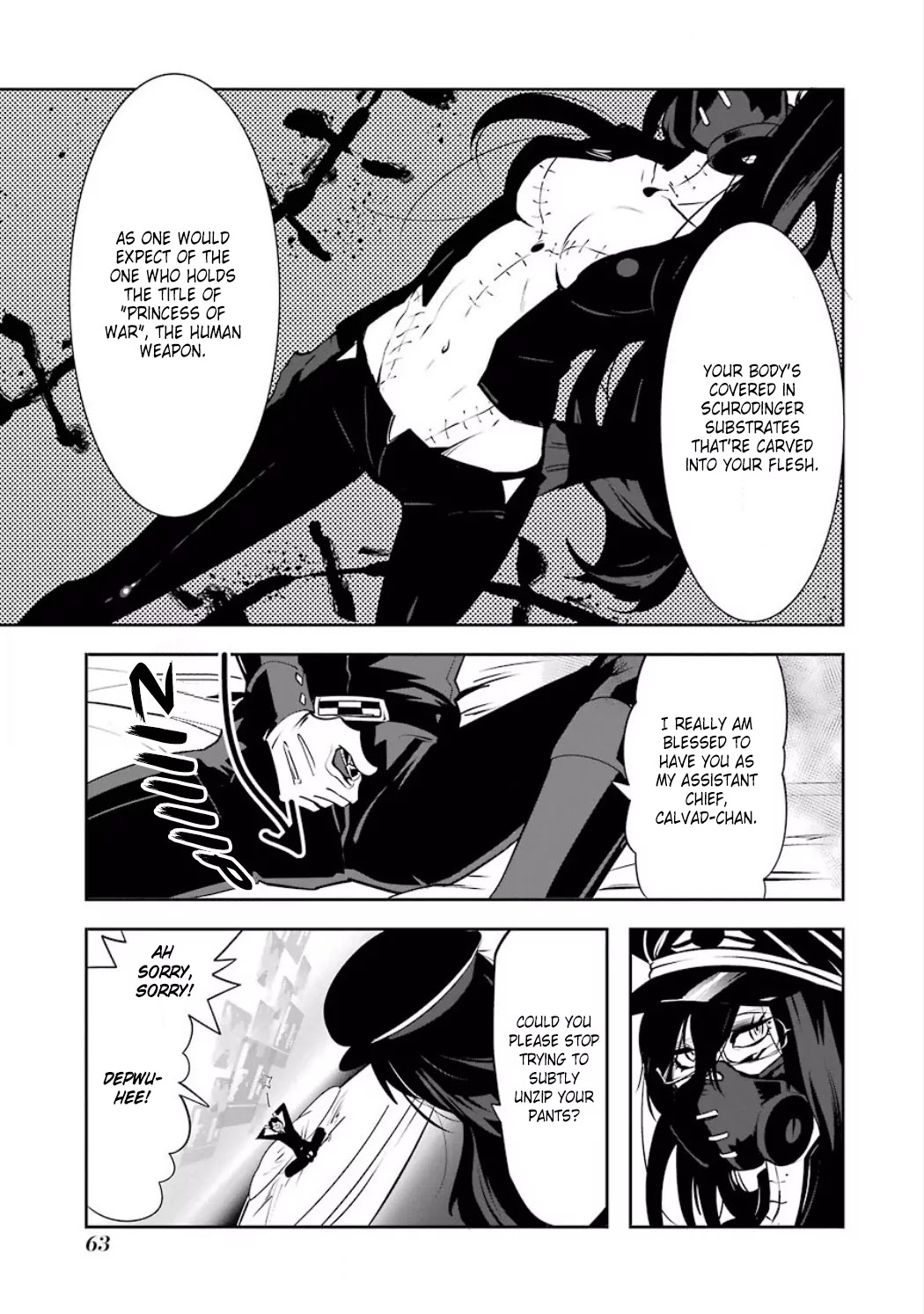 Yakushoku Distpiari - Gesellshaft Blue Chapter 26 page 11 - Chapter 26: Those Who Write The Scenario