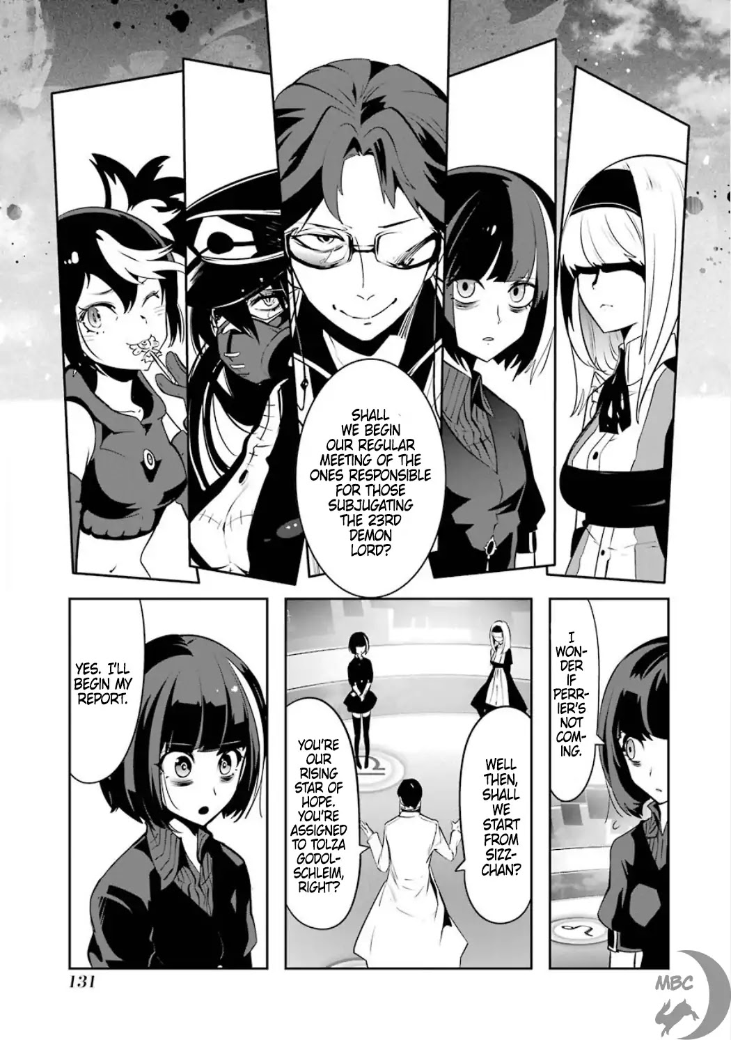 Yakushoku Distpiari - Gesellshaft Blue Chapter 29 page 7 - Chapter 29: The Regular Meeting of Those Responsible for The Ones Subjugating The Demon Lord