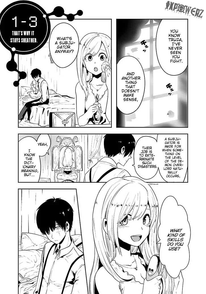Yakushoku Distpiari - Gesellshaft Blue Chapter 3 page 2 - Chapter 3: That's Why It Stays Sheathed