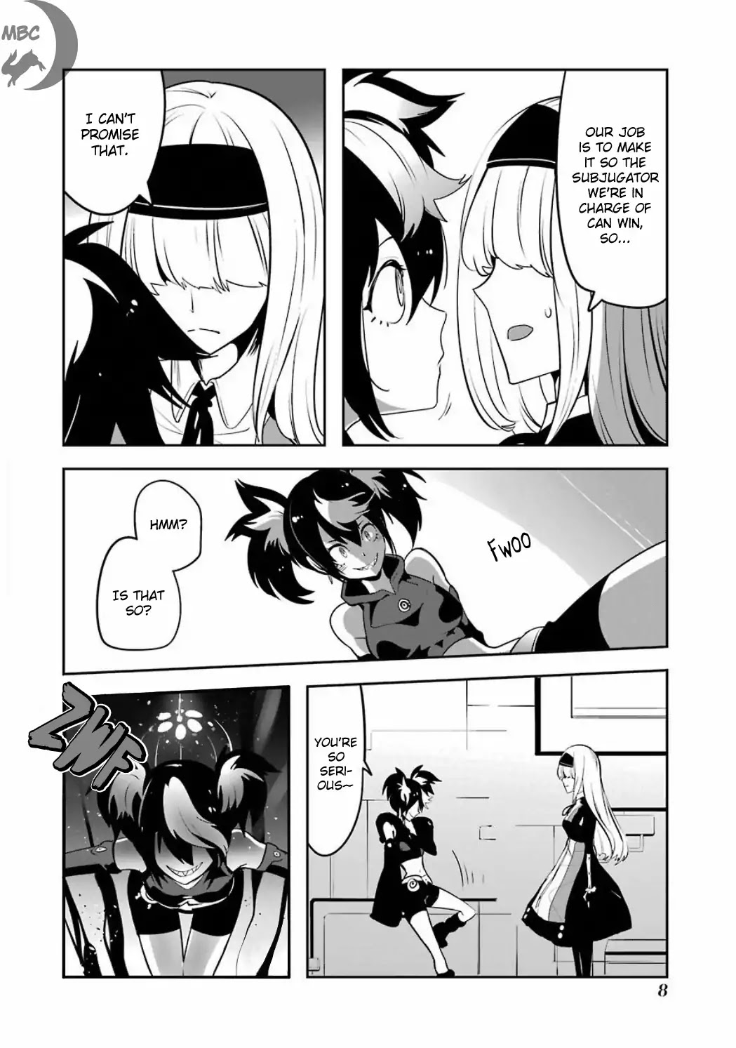 Yakushoku Distpiari - Gesellshaft Blue Chapter 30 page 12 - Chapter 30: Connection and Transmission