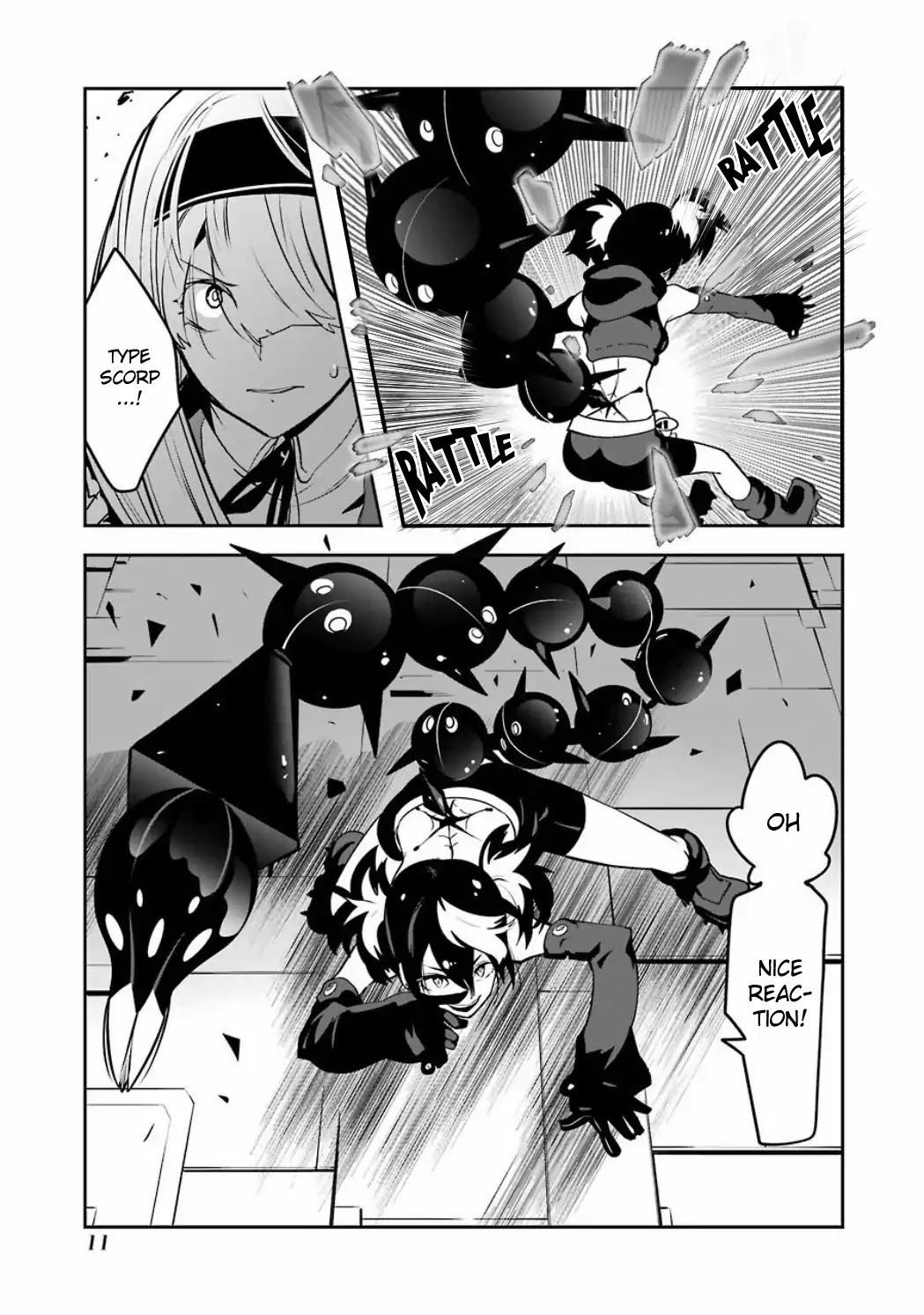 Yakushoku Distpiari - Gesellshaft Blue Chapter 30 page 15 - Chapter 30: Connection and Transmission