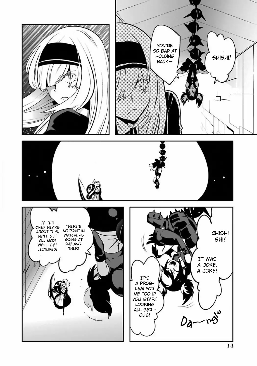 Yakushoku Distpiari - Gesellshaft Blue Chapter 30 page 18 - Chapter 30: Connection and Transmission