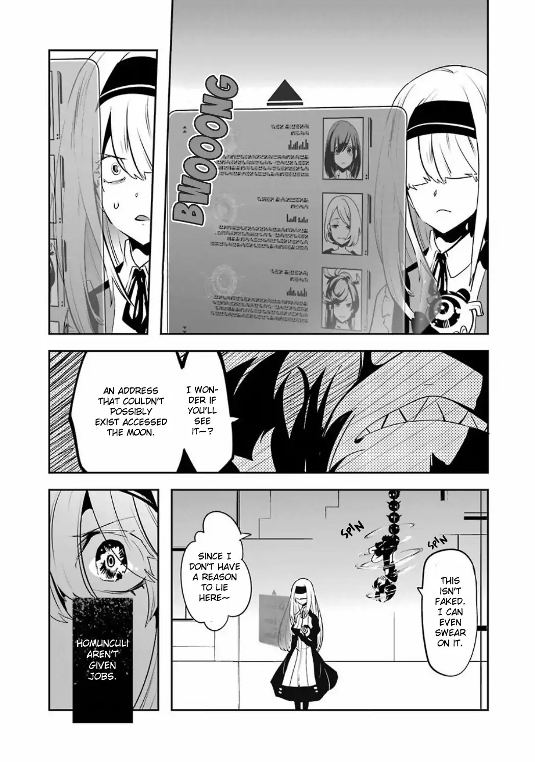Yakushoku Distpiari - Gesellshaft Blue Chapter 30 page 21 - Chapter 30: Connection and Transmission