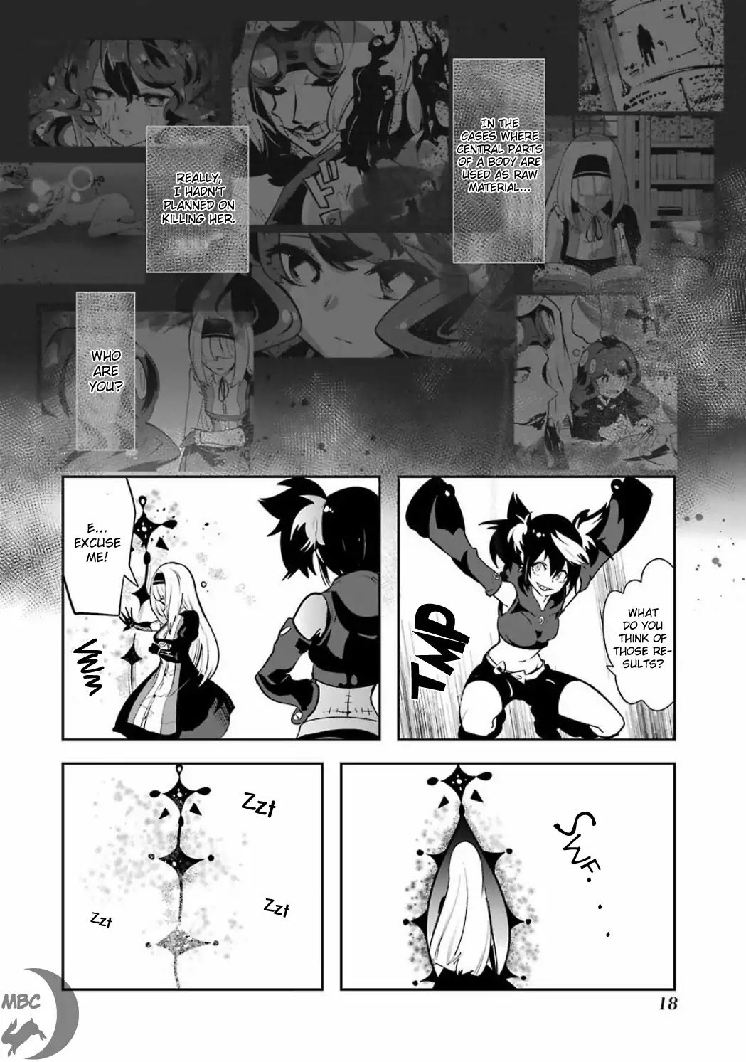 Yakushoku Distpiari - Gesellshaft Blue Chapter 30 page 22 - Chapter 30: Connection and Transmission