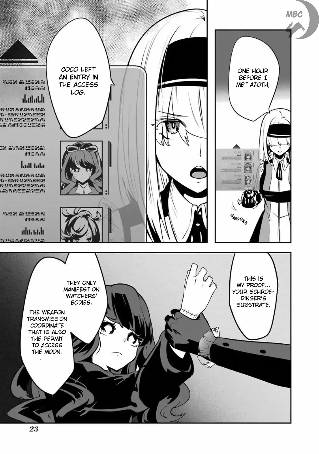Yakushoku Distpiari - Gesellshaft Blue Chapter 30 page 27 - Chapter 30: Connection and Transmission