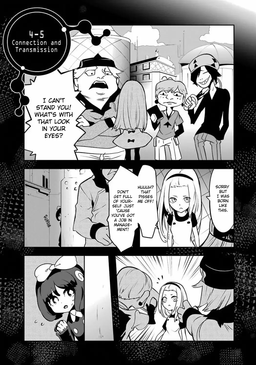 Yakushoku Distpiari - Gesellshaft Blue Chapter 30 page 7 - Chapter 30: Connection and Transmission