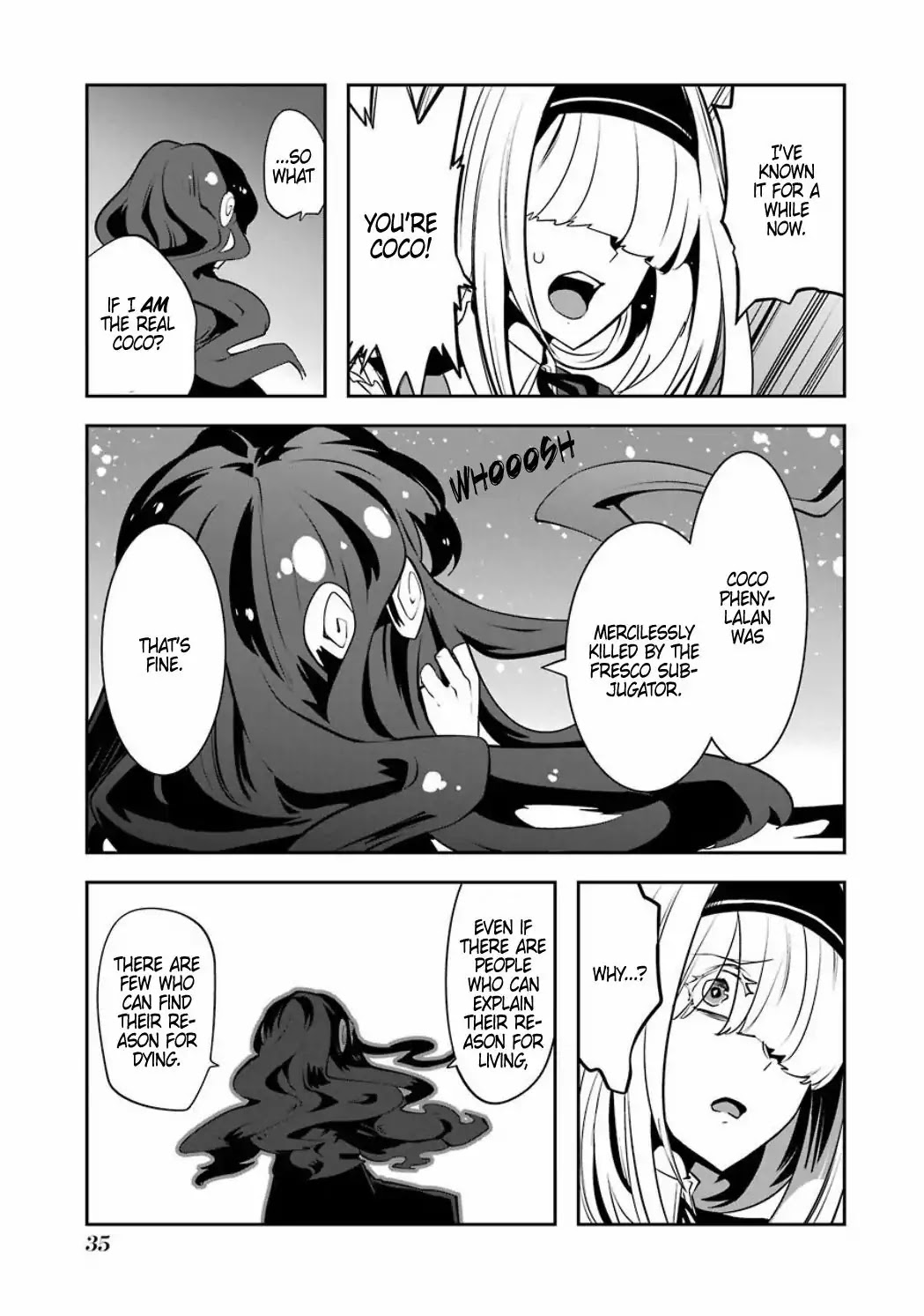 Yakushoku Distpiari - Gesellshaft Blue Chapter 31 page 10 - Chapter 31: The Right Hand of Truth
