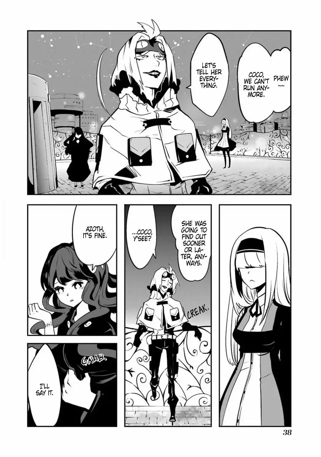 Yakushoku Distpiari - Gesellshaft Blue Chapter 31 page 13 - Chapter 31: The Right Hand of Truth