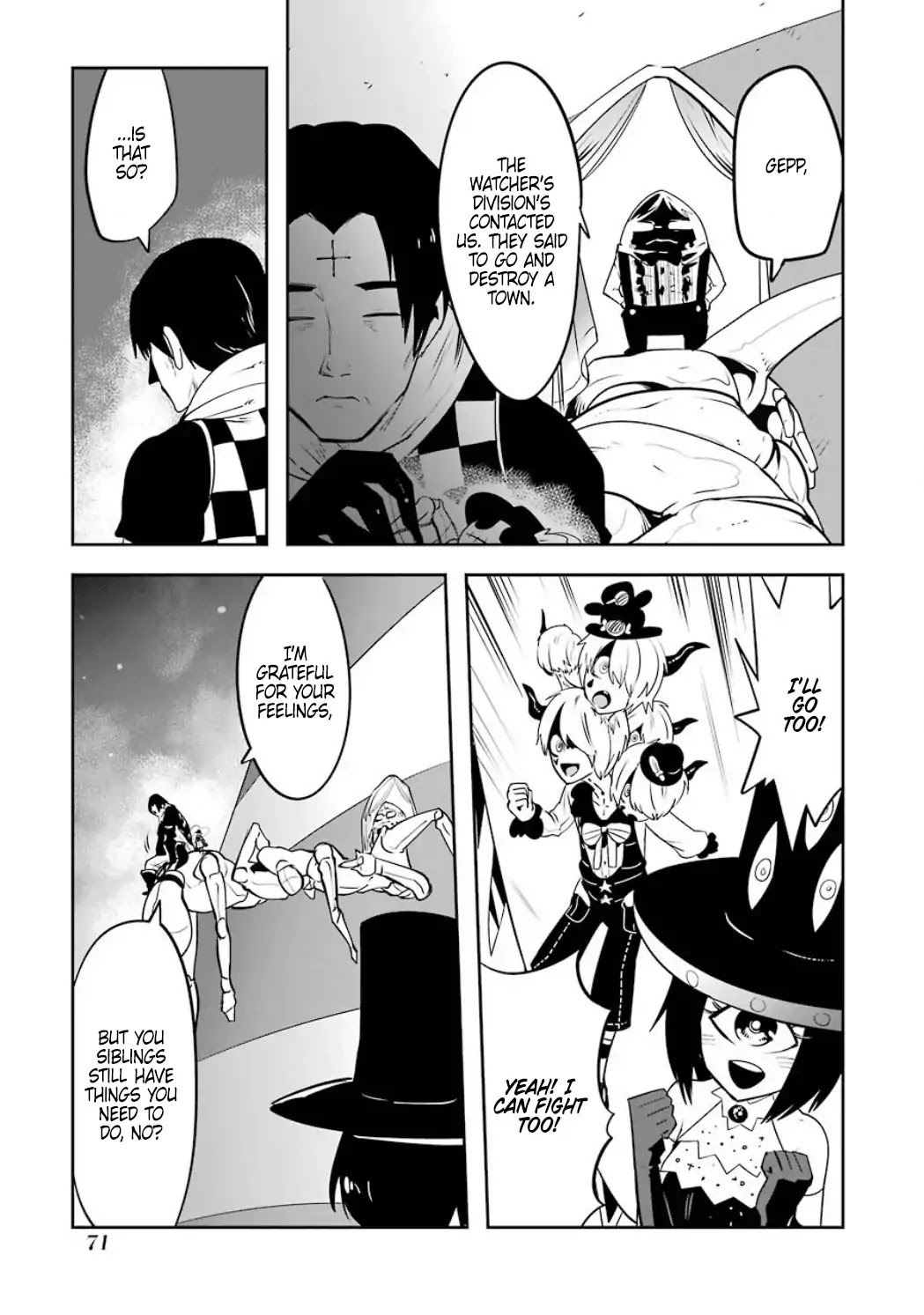 Yakushoku Distpiari - Gesellshaft Blue Chapter 32 page 23 - Chapter 32: The Puppeteer of Puppets