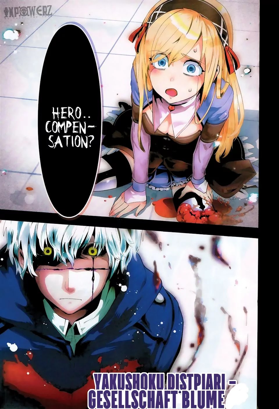 Yakushoku Distpiari - Gesellshaft Blue Chapter 4 page 2 - Chapter 4: Thus, He Unsheathes His Sword