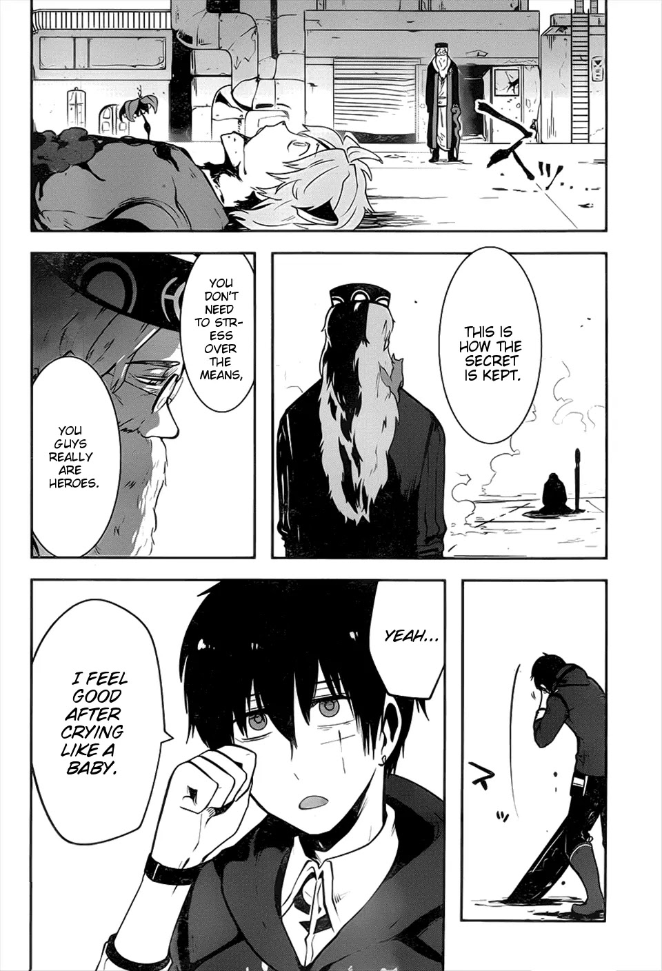 Yakushoku Distpiari - Gesellshaft Blue Chapter 4 page 22 - Chapter 4: Thus, He Unsheathes His Sword