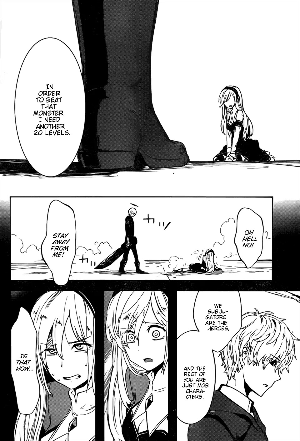 Yakushoku Distpiari - Gesellshaft Blue Chapter 4 page 7 - Chapter 4: Thus, He Unsheathes His Sword