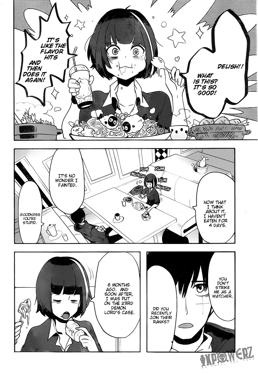 Yakushoku Distpiari - Gesellshaft Blue Chapter 7 page 11 - Chapter 7: A Watcher Can't Be This Sleepy!