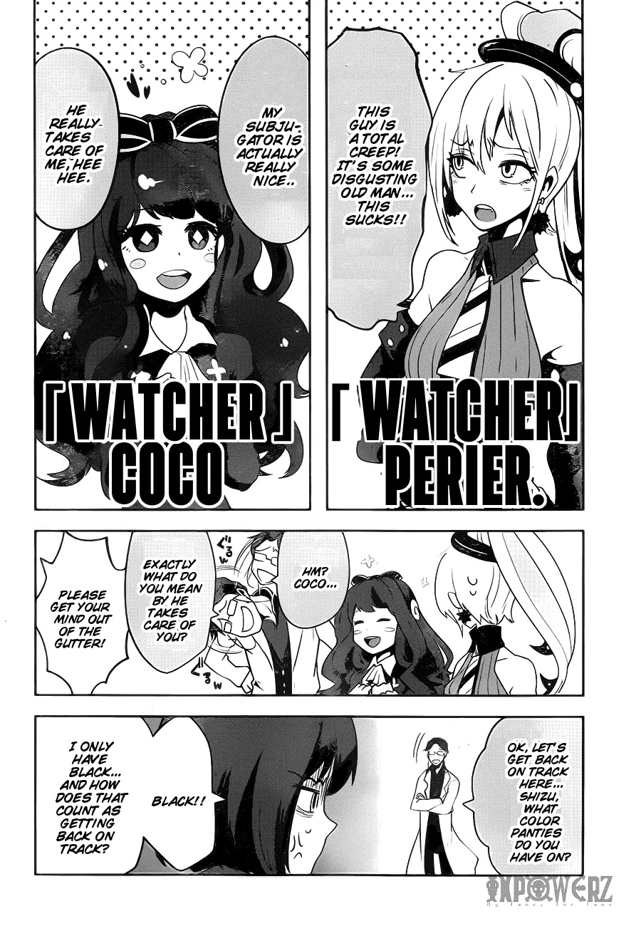Yakushoku Distpiari - Gesellshaft Blue Chapter 7 page 21 - Chapter 7: A Watcher Can't Be This Sleepy!